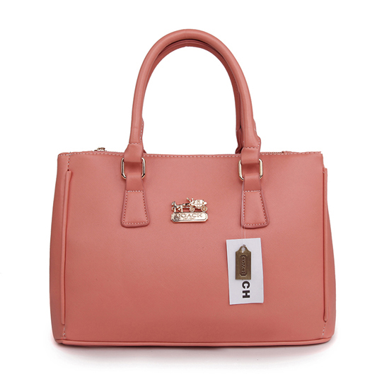 Coach In Saffiano Medium Pink Satchels AVY | Coach Outlet Canada